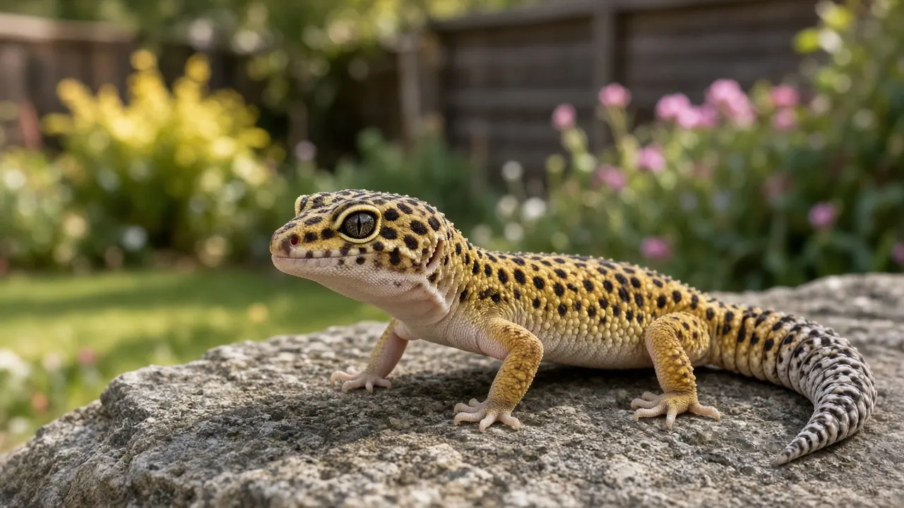 A reptile at home in Odense
